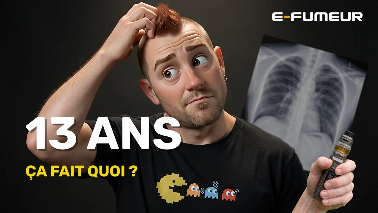Vignette de la vidéo : 13 ans à fumer la clope électronique