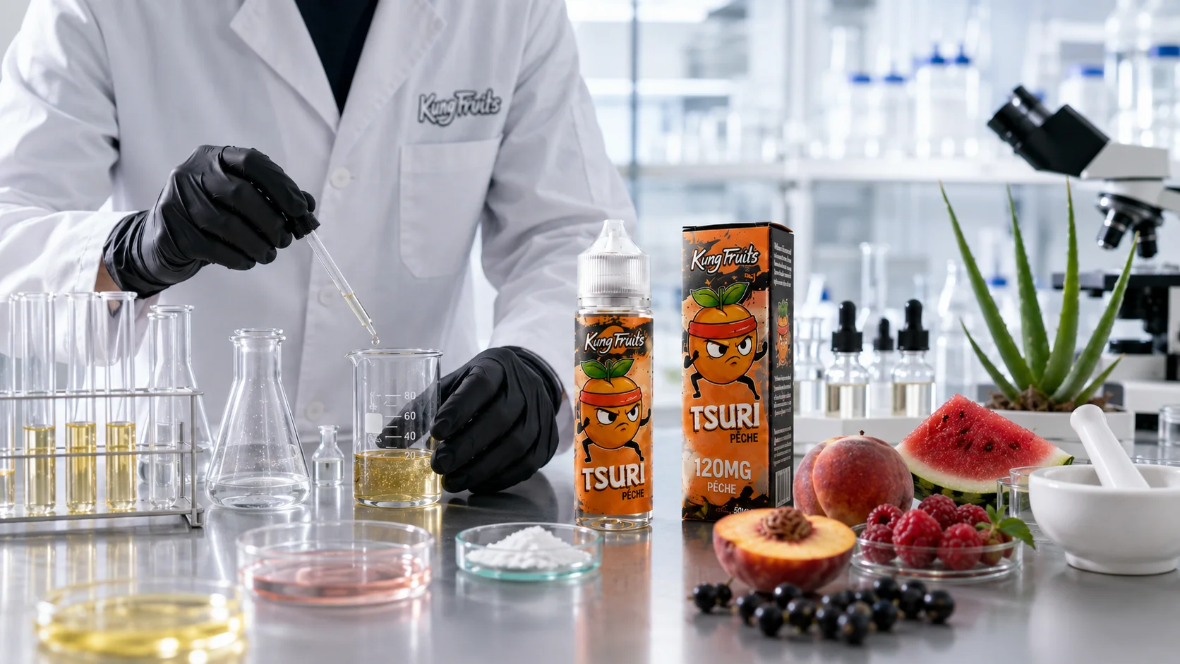 Création des e-liquides