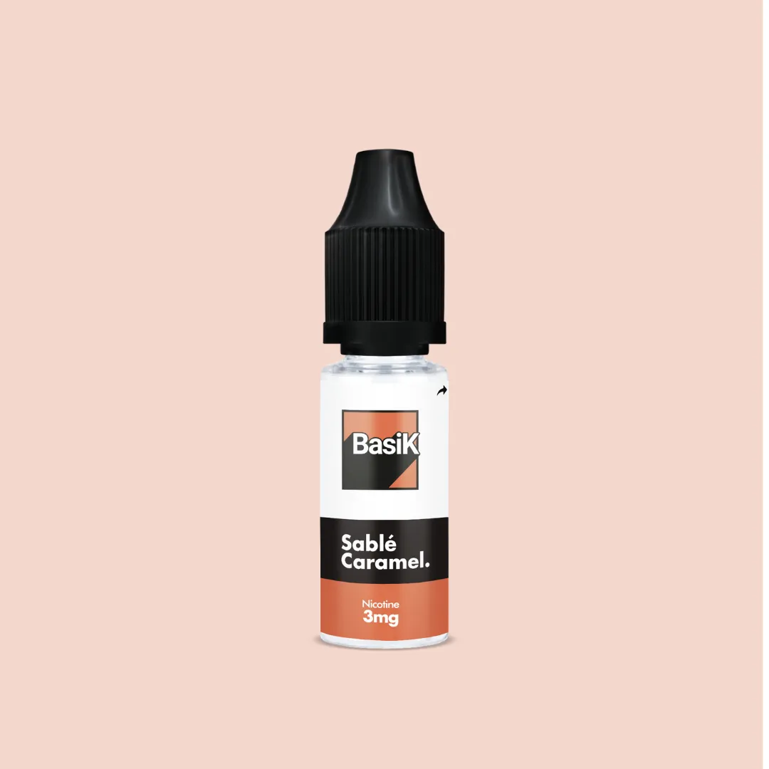 E-liquide Sablé caramel 10 mL - Basik