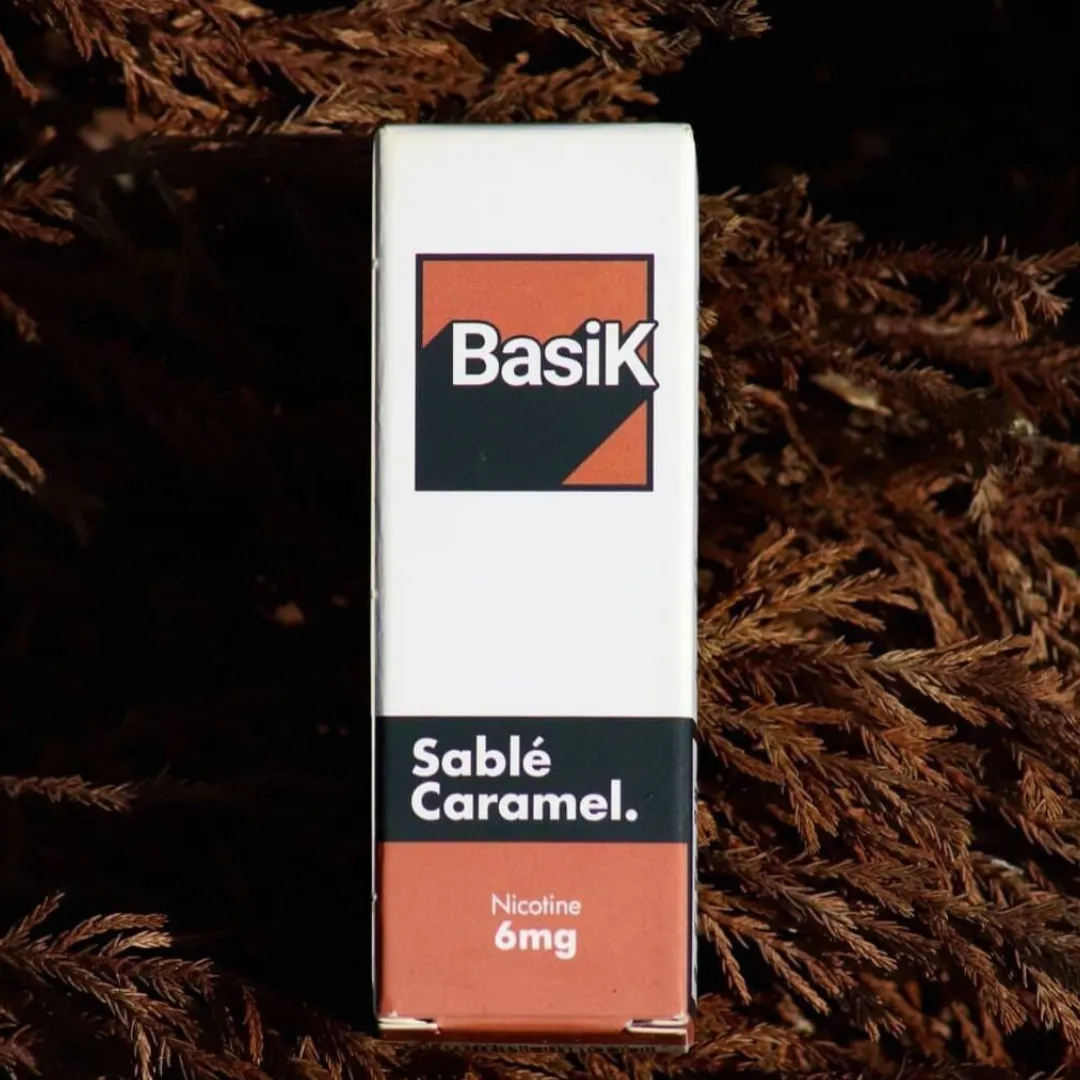 E-liquide Sablé caramel 10 mL - Basik