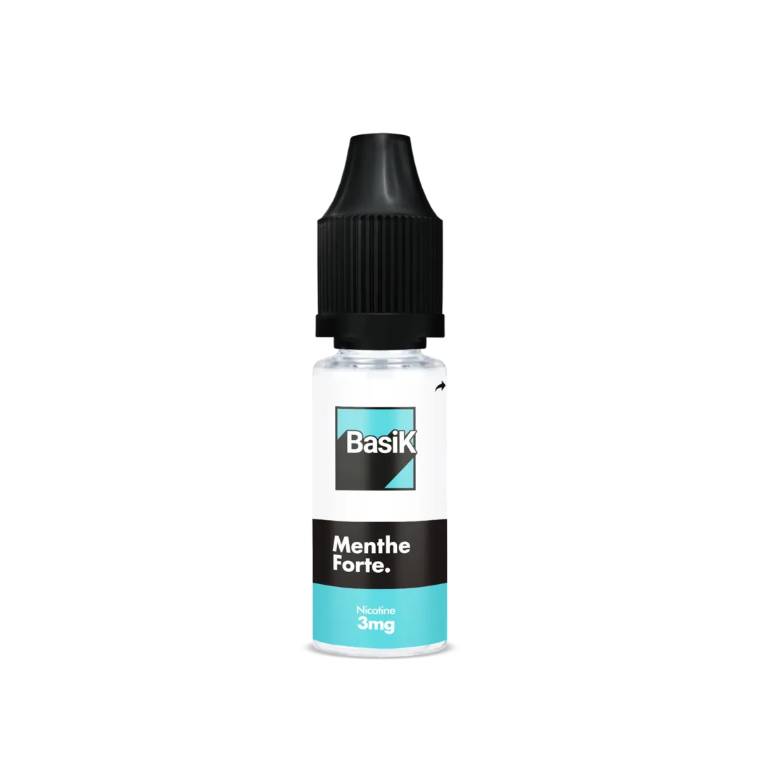 E-liquide Menthe forte 10 mL - Basik