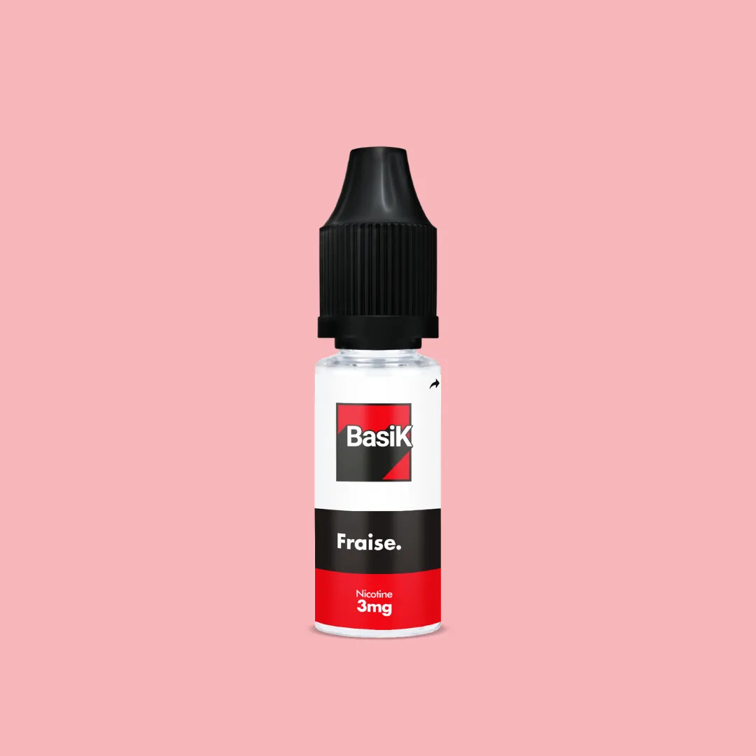 E-liquide Fraise 10 mL - Basik