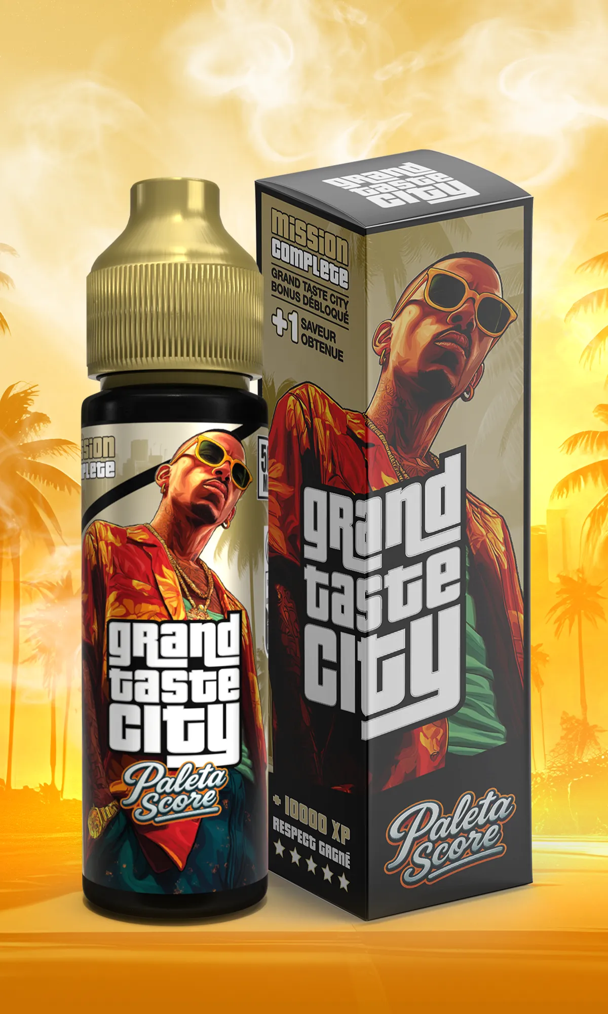 E-liquide Paleta Score 50 mL - Grand Taste City