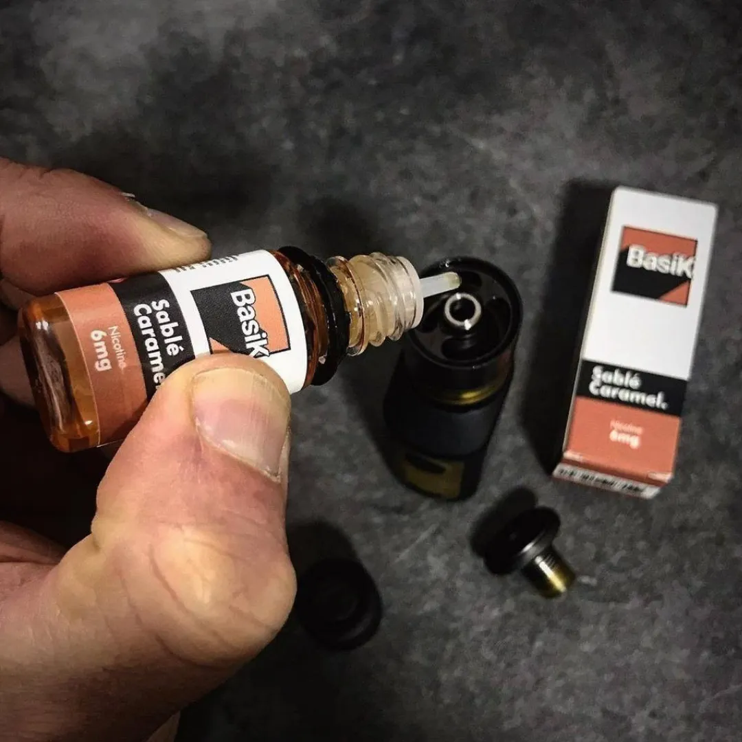 E-liquide Sablé caramel 10 mL - Basik