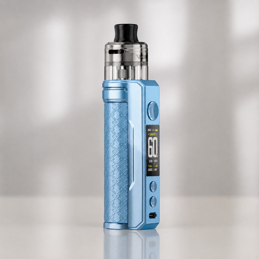 Kit Drag S2 Pod 60W 2500mah 5ml Snow Blue Voopoo