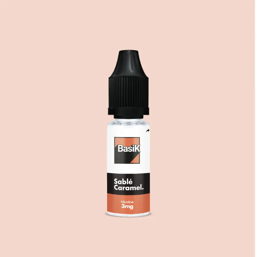 E-liquide Sablé caramel 10 mL - Basik