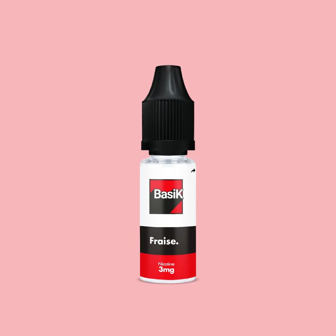 E-liquide Fraise 10 mL - Basik