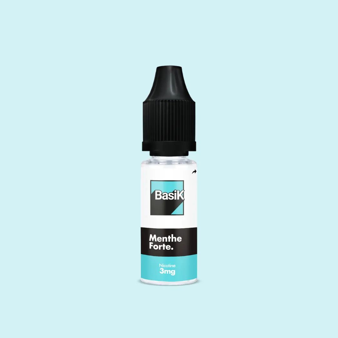 E-liquide Menthe forte 10 mL - Basik