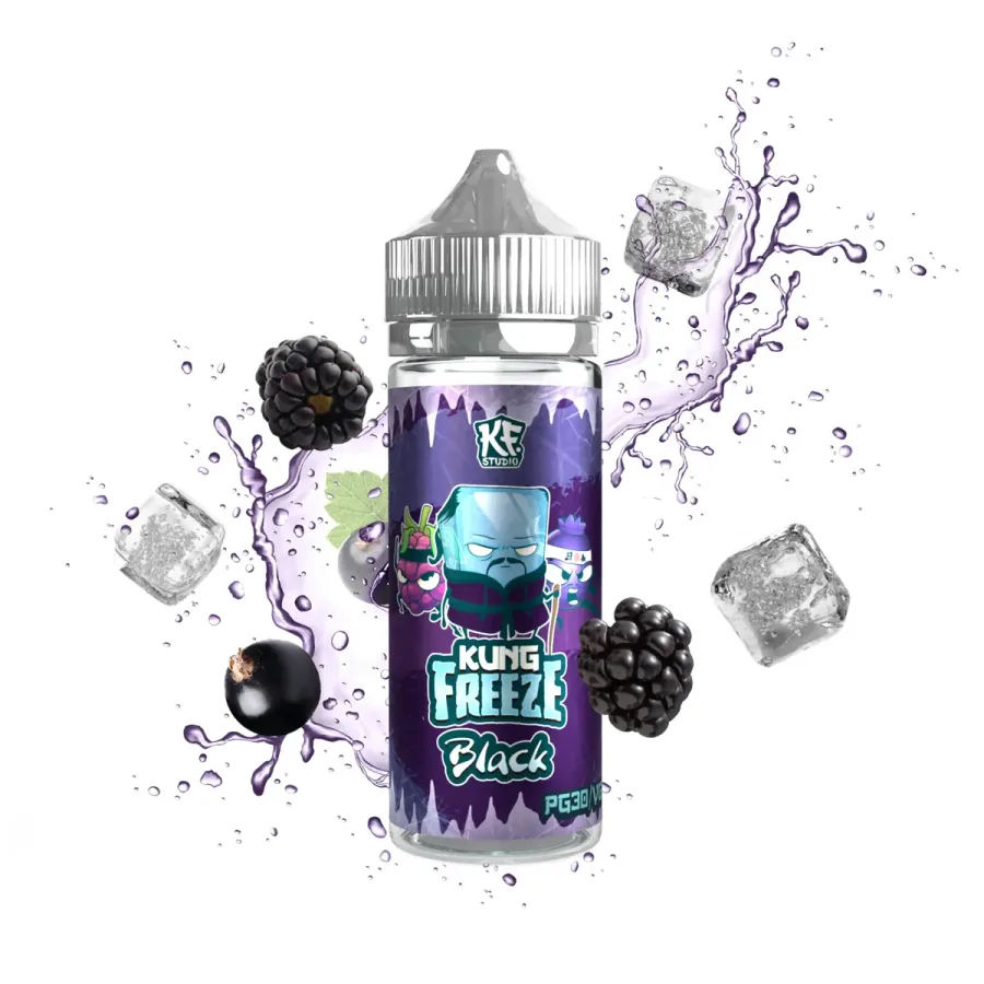 E-liquide Black 100 mL - Kung Freeze