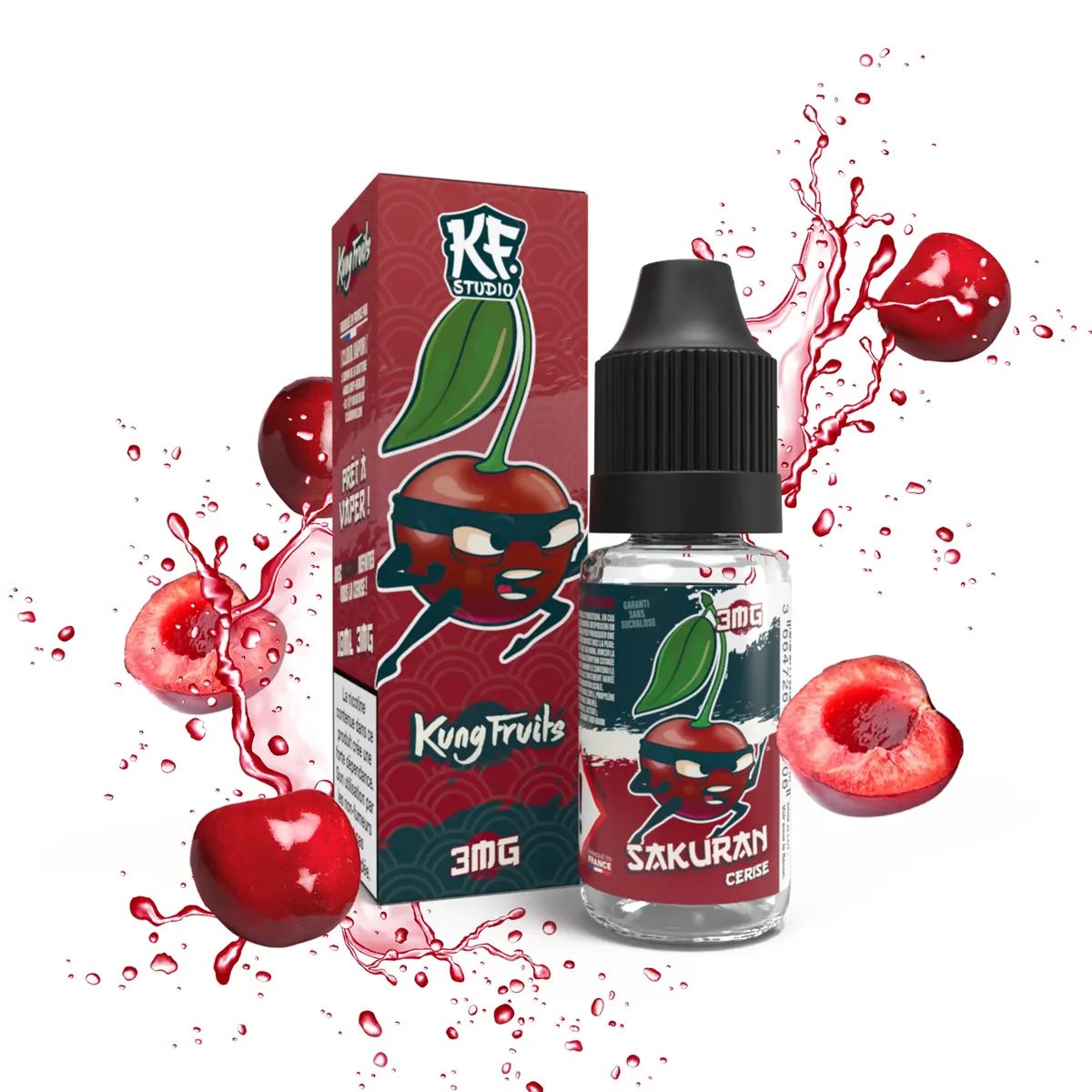 E-liquide Sakuran 10 mL - Kung Fruits